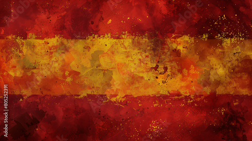 Flag of Spain as background