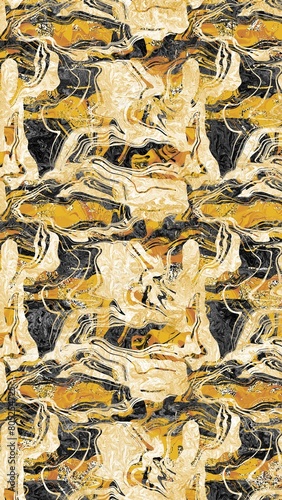 Marble Wallpaper Background Illustration - Flat Vector