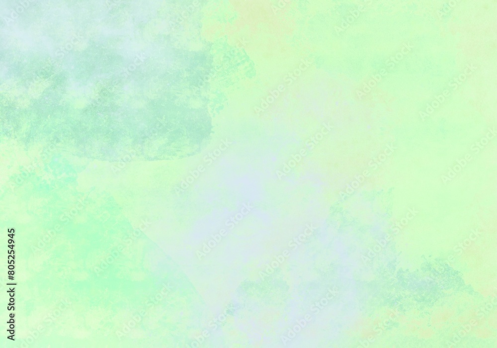 Grunge Soft Green Texture Watercolour With Space For Text Background