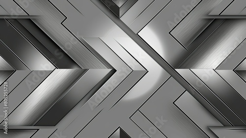 geometric silver elegant background