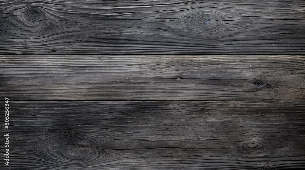 Naklejka premium plank dark grey wood