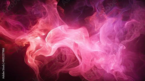 fire pink flames photo