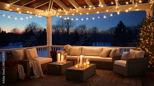 outdoor string lights holiday