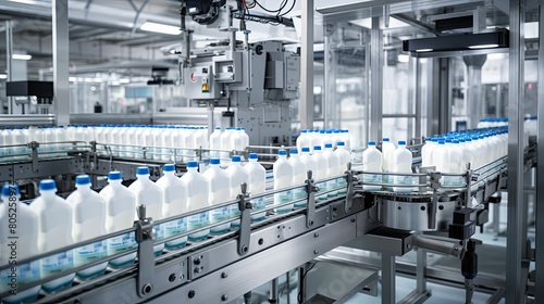 distribution factory milk production