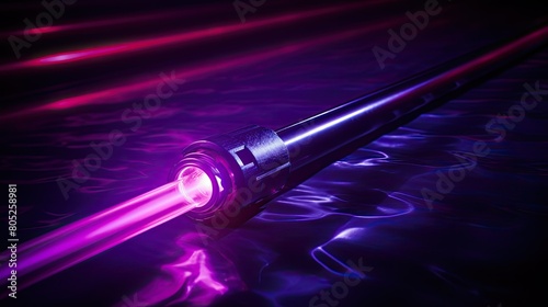 beam purple laser