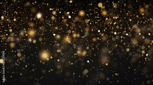 constellation gold stars background