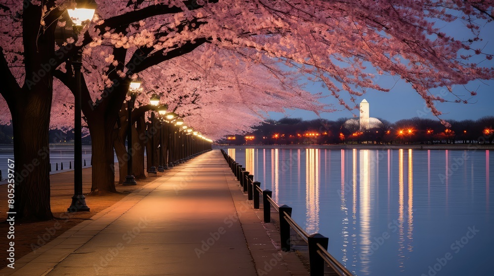 blossom washington dc lights