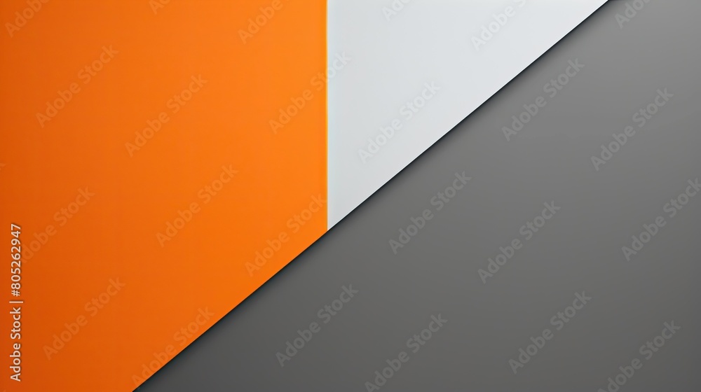 design orange and grey background