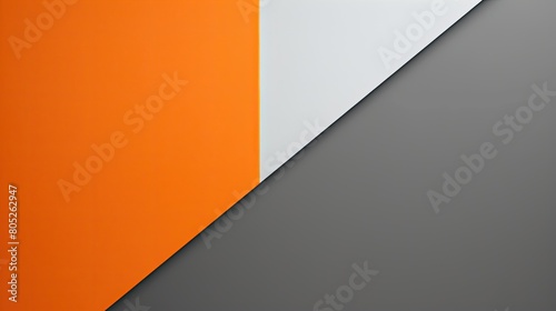 design orange and grey background