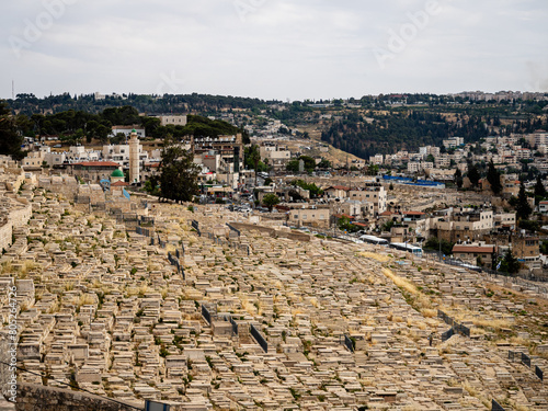 Jewish cemetery on the mount of Olives © David