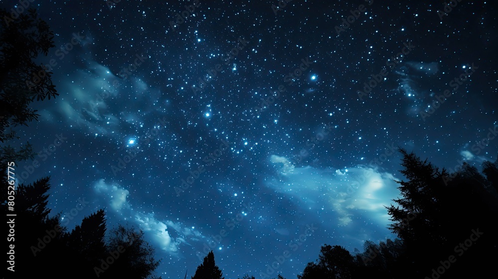 Fototapeta premium galaxy stars in the sky