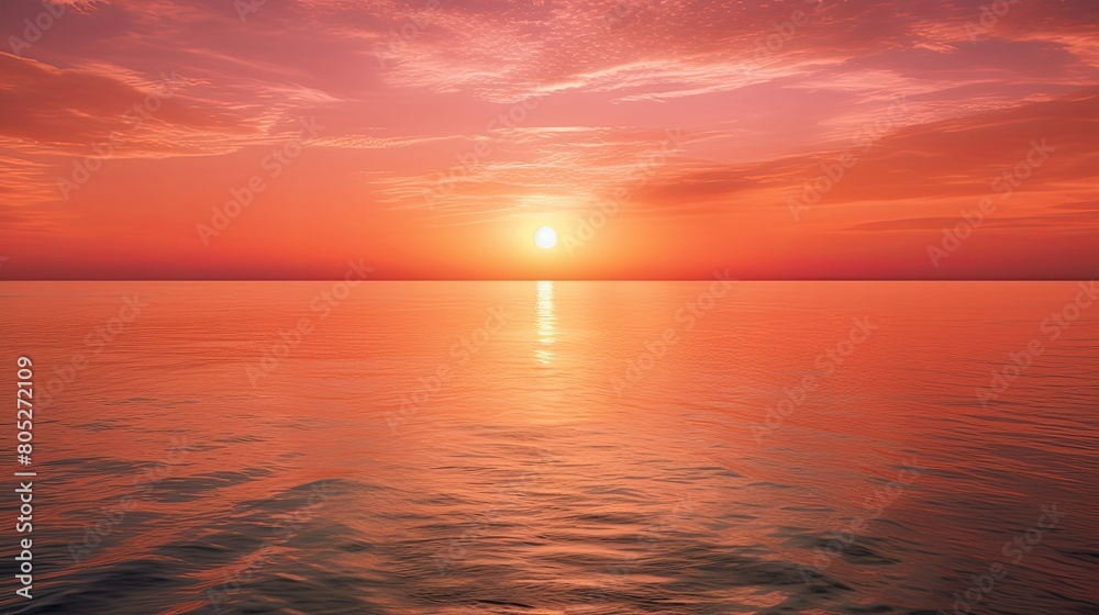 Obraz premium warm gold sun