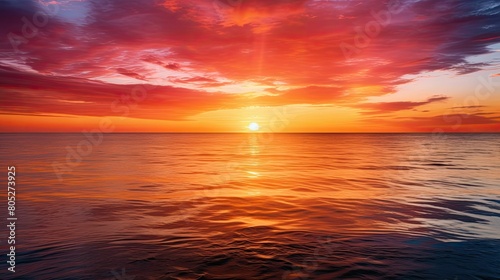 horizon ocean sun © vectorwin