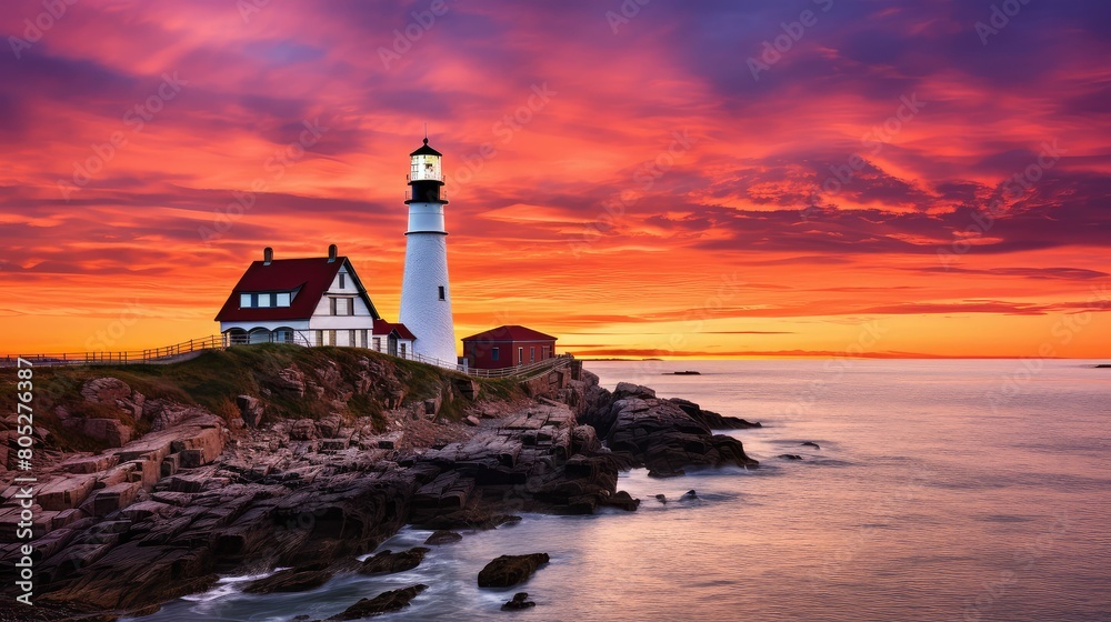 sunsky portland head light