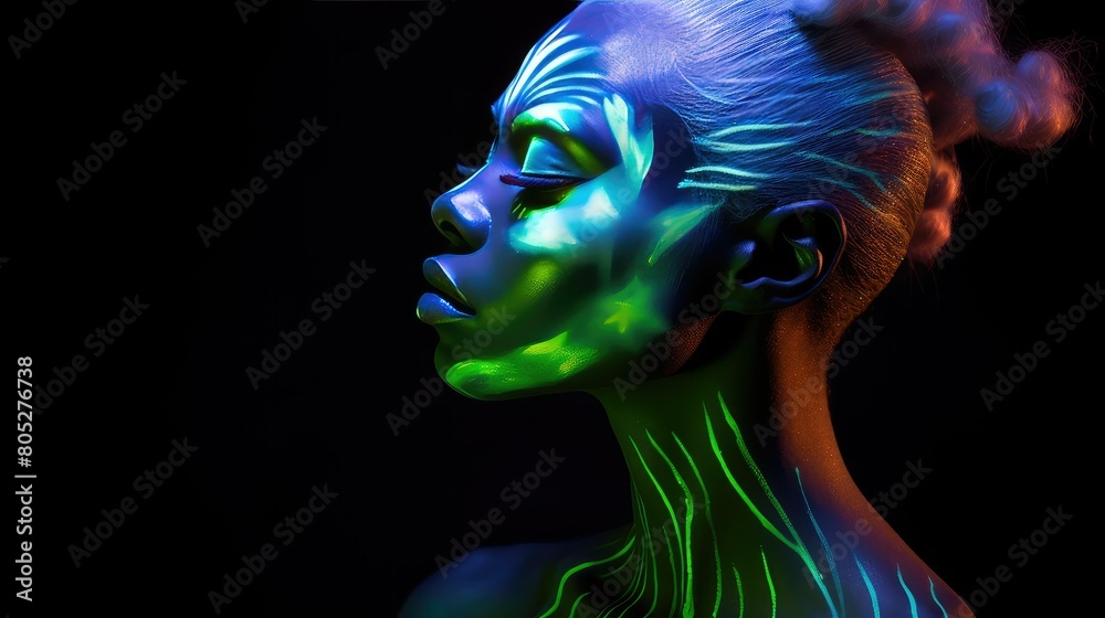 shimmerg glow in the dark make up shimmerg glow in the dark make up