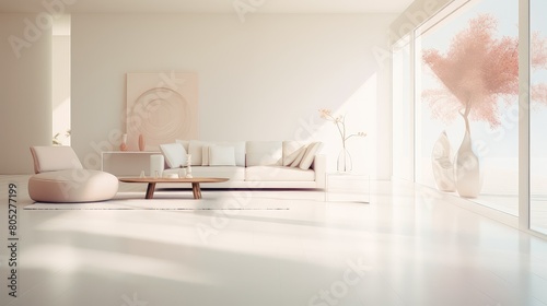 design blurred modern home interiors