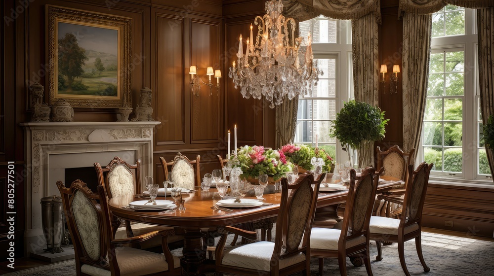 Obraz premium sophisticated interior design traditional