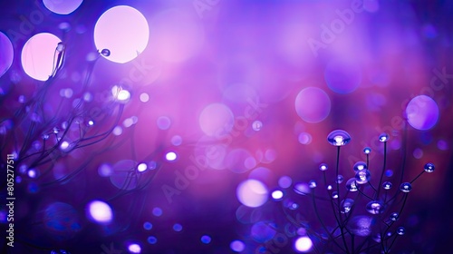 captures bokeh background purple In the second photo photo