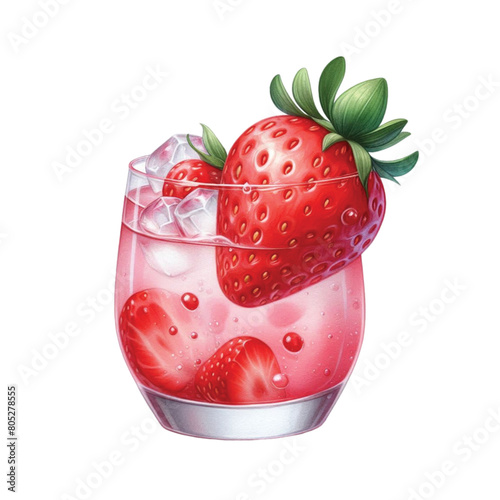 Strawberry Cocktail PNG