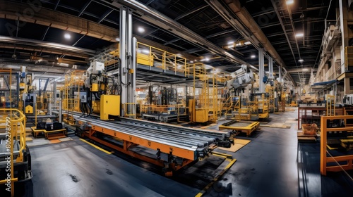 36 blurred 360 view warehouse interior © vectorwin