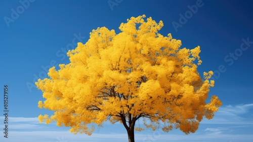 leaves yellow tree