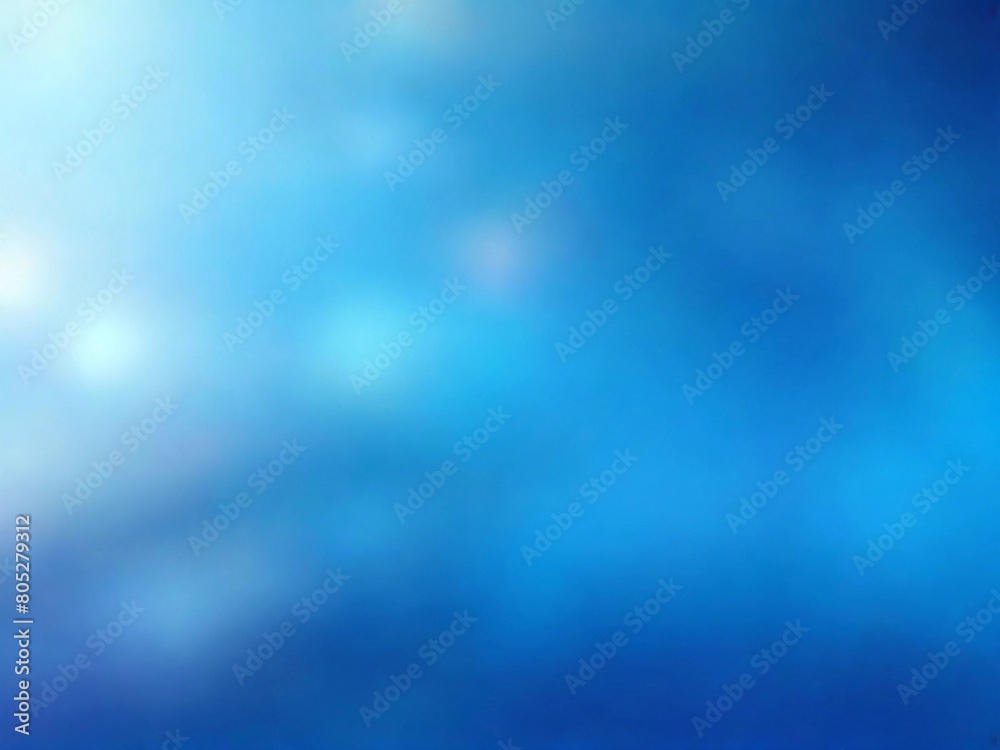 Obraz premium magic blue blur abstract background