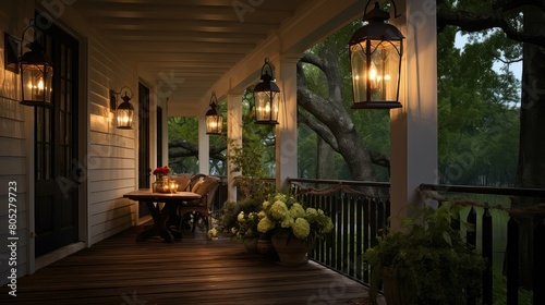 vintage porch lights