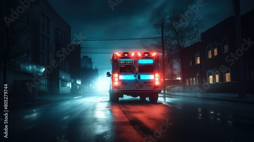 care ambulance lights