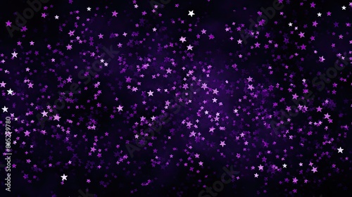 multiple purple star background