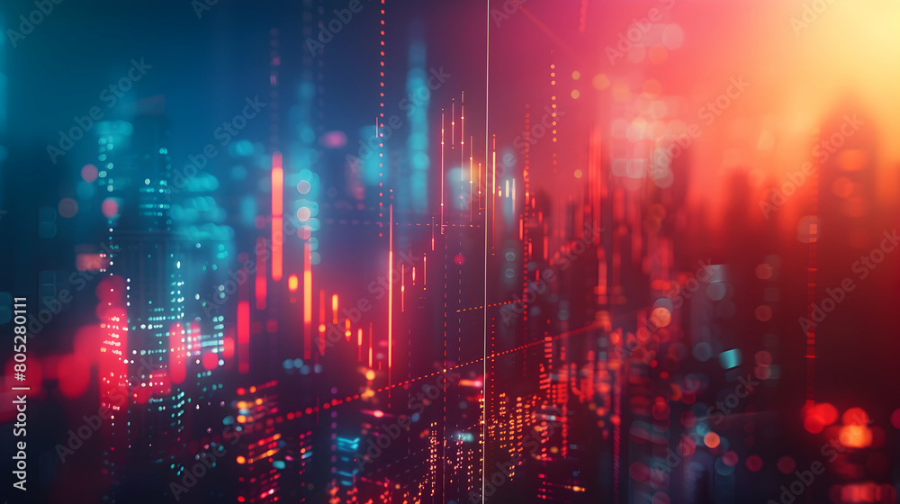 Prosperity Plot: Financial Chart Climbing Over Abstract Hurdles for Growth and Innovation Prosperity Plot: Financial Chart Climbing Over Abstract Hurdles for Growth and Innovation