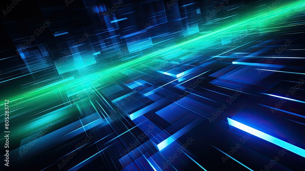 Fototapeta premium futuristic abstract lights background