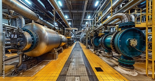 The Pipework and Centrifuges That Power a Sugar Mill