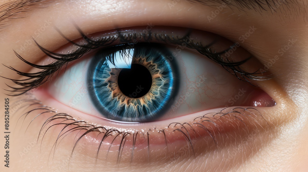 Naklejka premium eyesight lasik technology