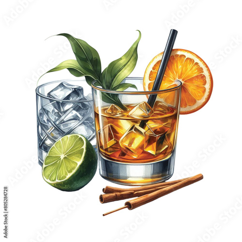 Whiskey Cocktails PNG