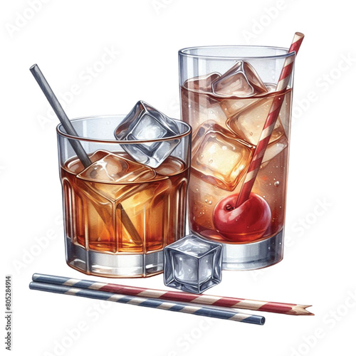 Whiskey Cocktails PNG