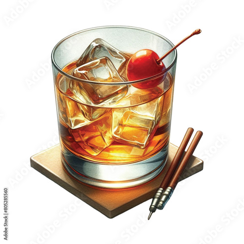 Whiskey Cocktails PNG