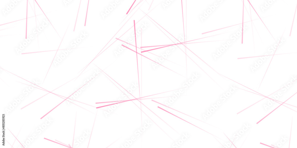 Chaotic abstract line background. Random geometric line seamless pattern. Pink outline monochrome texture. Chaotic abstract line background. Random geometric line seamless pattern. Pink outline monochrome texture.