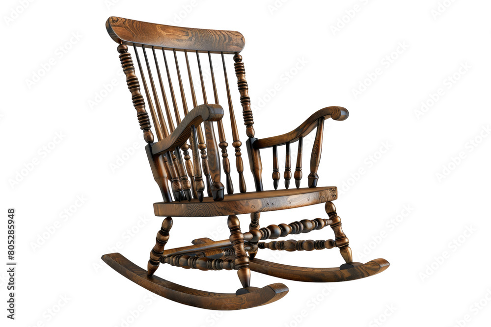 Rocking chair isolated on transparent background Rocking chair isolated on transparent background
