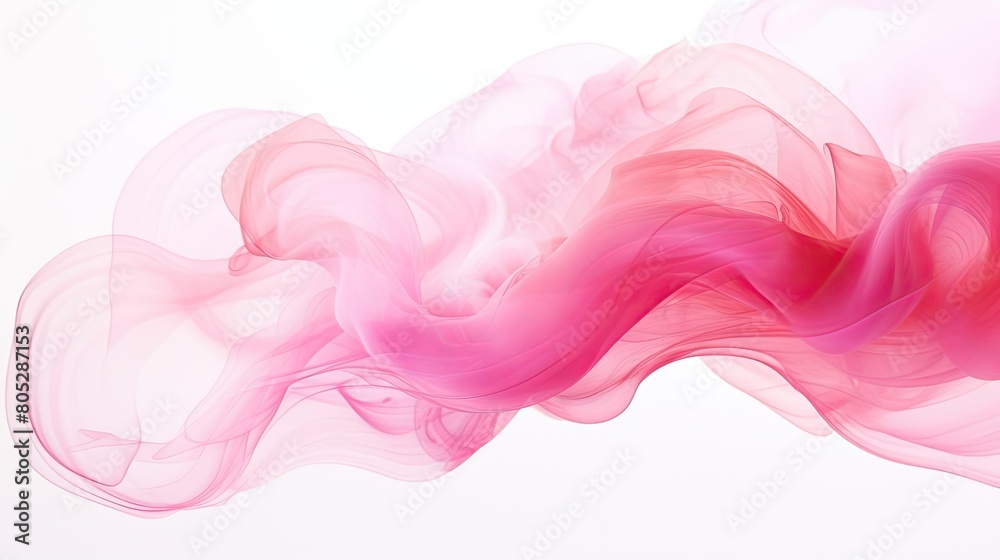 billows pink smoke white background billows pink smoke white background