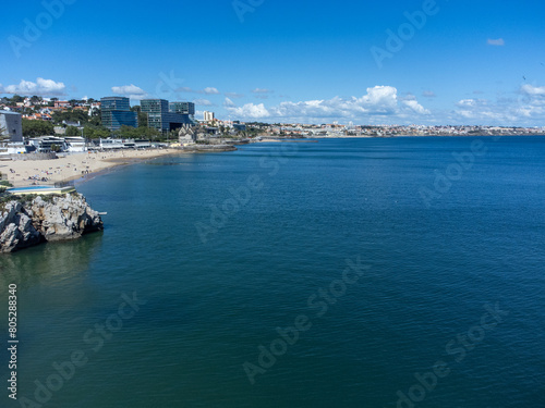 Wallpaper Mural Aerial view of the Atlantic beaches of Cascais. Torontodigital.ca