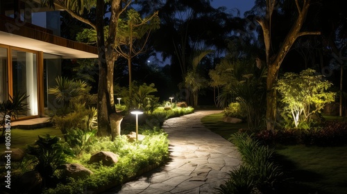 garden led lighting equipment © vectorwin