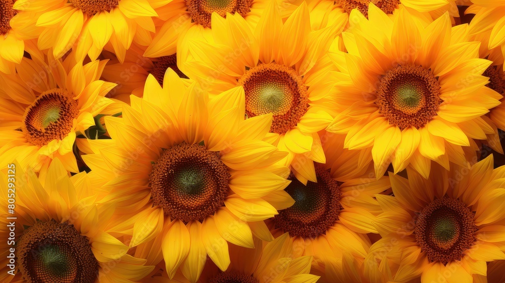 Fototapeta premium energetic sunny yellow background