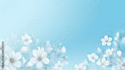 drawn blue pastel background