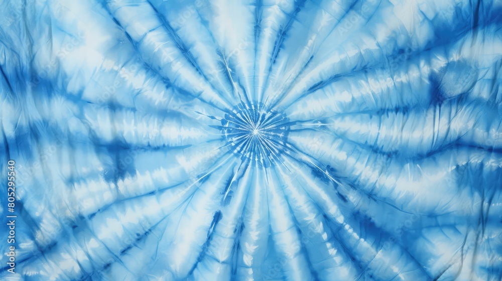 Fototapeta premium shades blue tie dye background