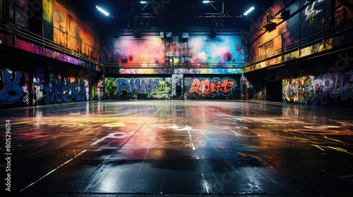 industrial dark floor background © vectorwin
