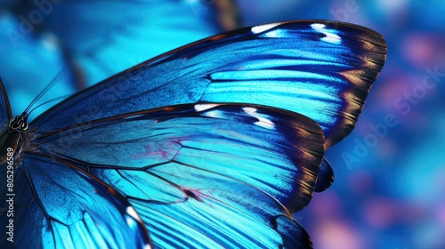 textures blue morpho