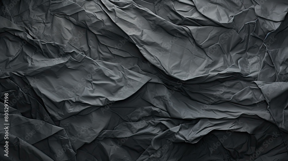 crumpled dark gray paper crumpled dark gray paper