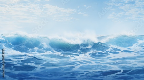 adventure blue water wave