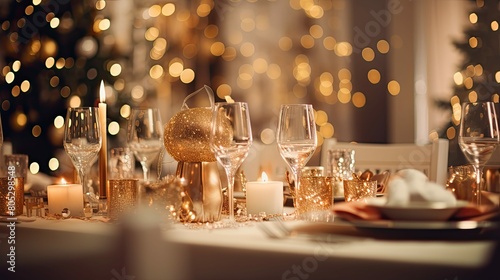 room blurred holiday backgrounds interior © vectorwin