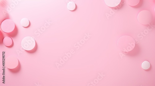 unique pink polka dot background
